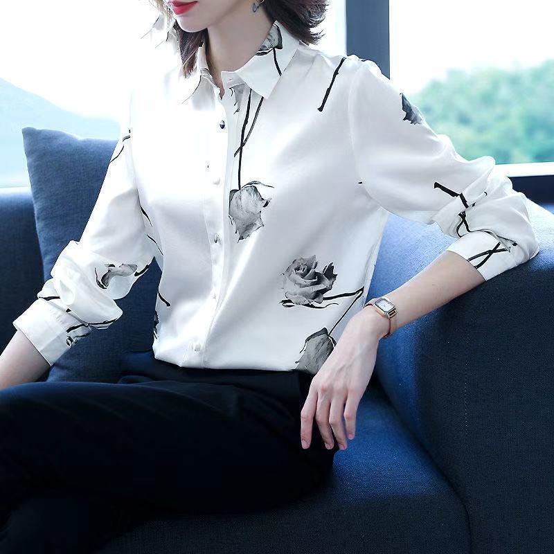 All-matching Printed Women's Casual Shirt