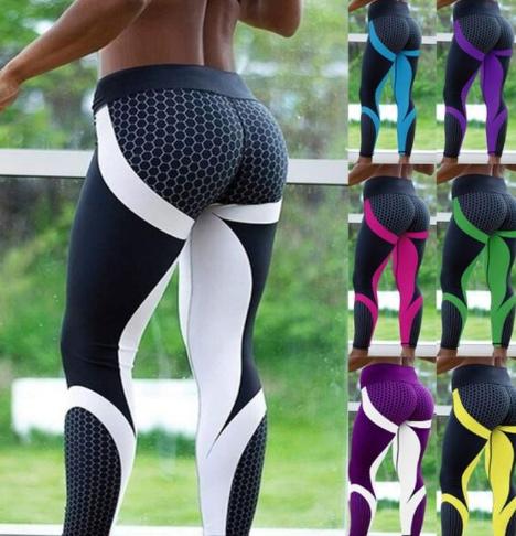 Yoga Fitness Leggings Mujer Pantalones Fitness Medias delgadas Gimnasio Correr Ropa deportiva