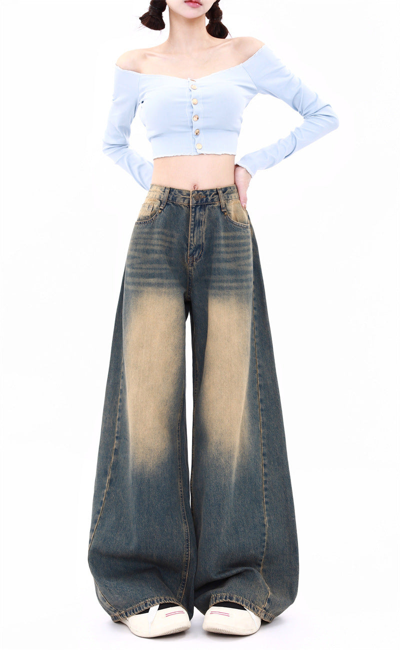 Women's Loose Straight Casual Trousers