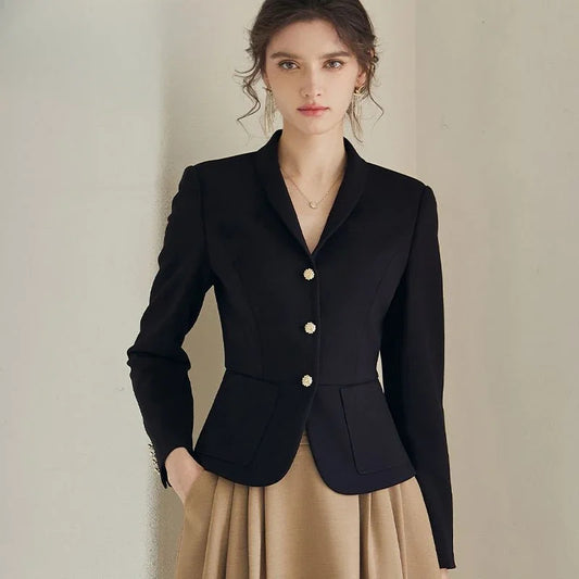 Falda tipo blazer intelectual para mujer