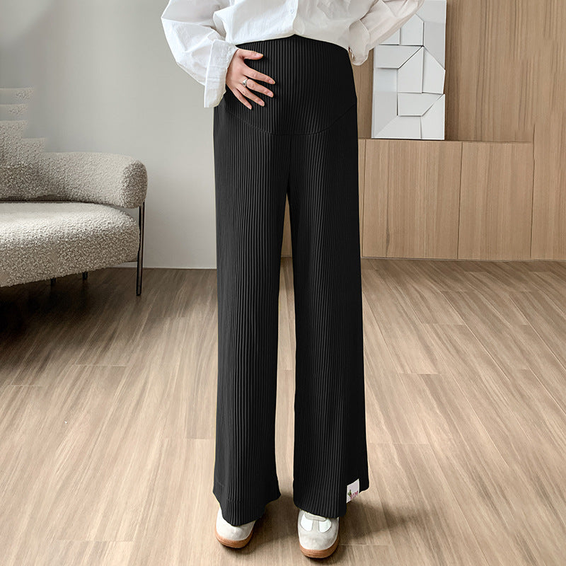 Pantalon de maternité droit et ample pour femme