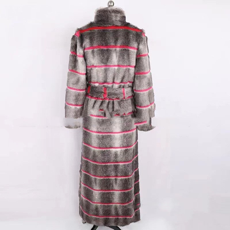 Women's Mid Length Coat With Waistband