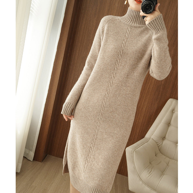 Women's Base Cashmere Woolen Skirt