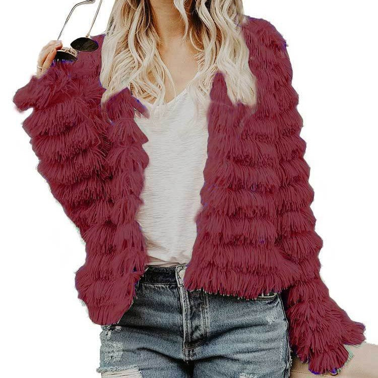 European And American Fur Coat Women's Clothing