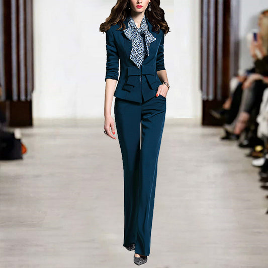 Women's Suit New Fashion Temperament Slim Pants