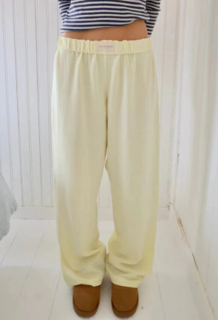 Fashion Casual Striped Trousers Summer Wide Leg Pants Men