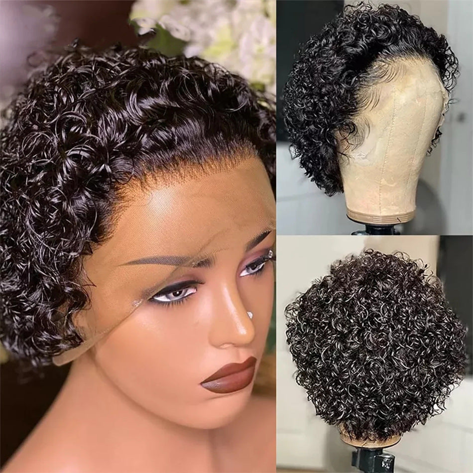 Perruque Lace Front Wig Cheveux Naturels Couper