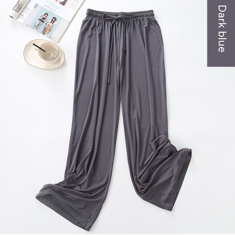 Women's Wide-leg Pants Modal Slimming Casual Flared Pants Women's All-matching