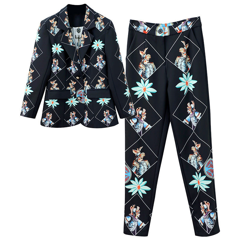 Two-piece Suit Suit Royal Sister Trousers