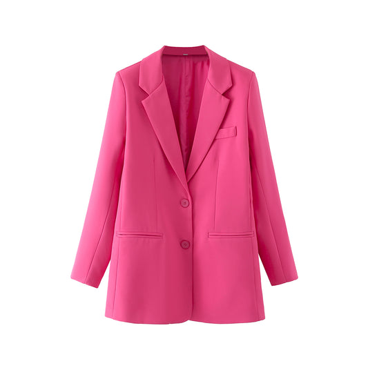 Spring Women Clothing Casual Blazer Blazer