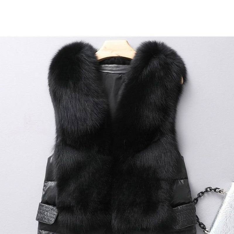 Gilet en Laine Gilet Doudoune Courte