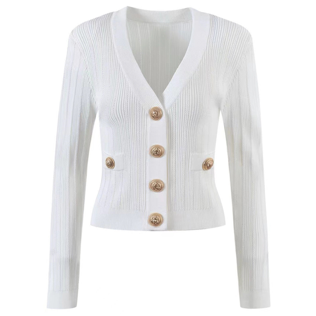 Printemps automne femmes pull Cardigan classique haute qualité veste tricots