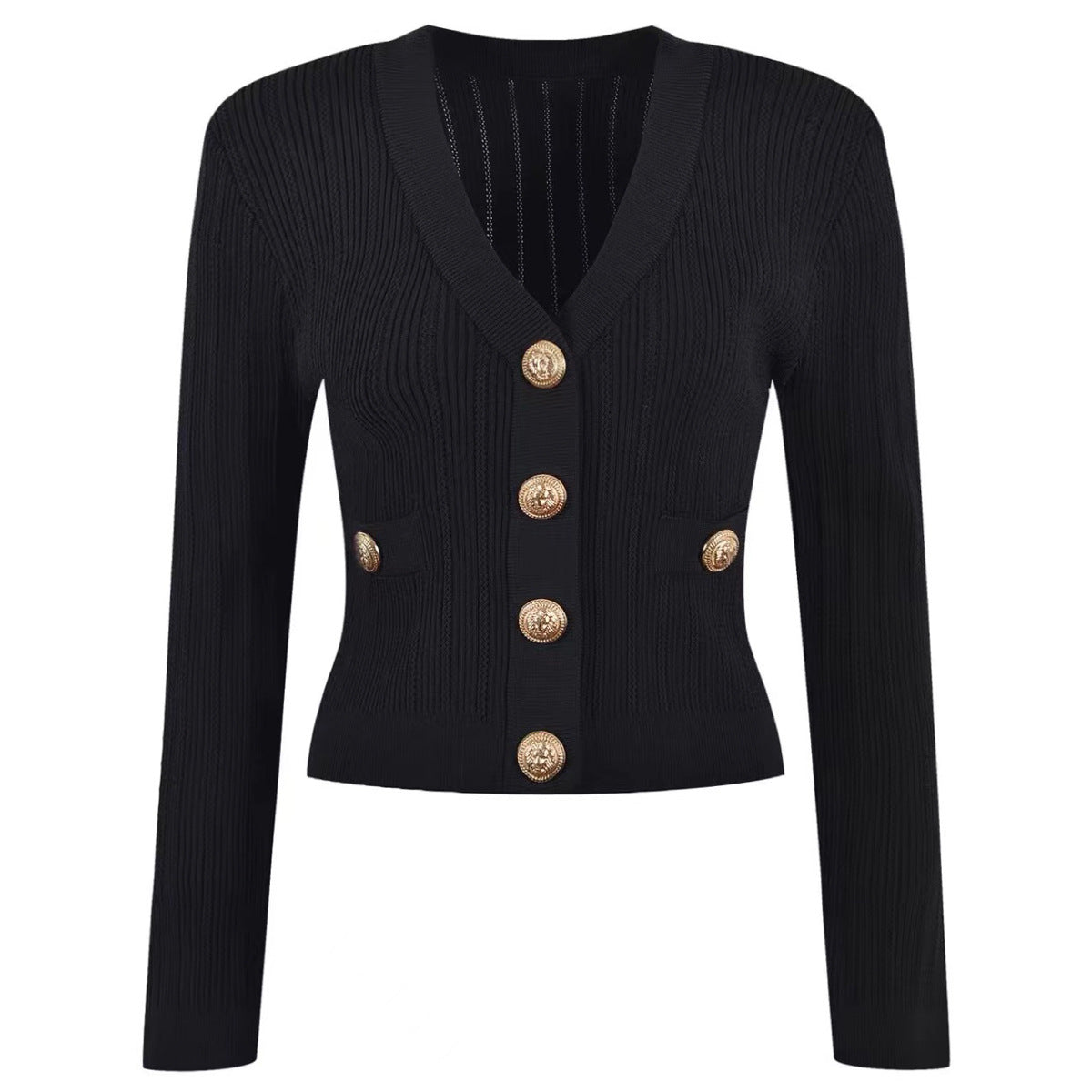 Printemps automne femmes pull Cardigan classique haute qualité veste tricots