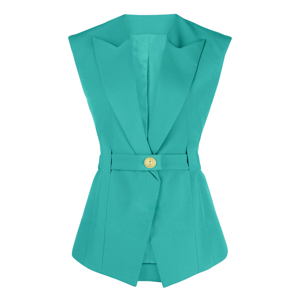 Summer Advanced Sleeveless Slim Fit Office Women Business Vest for Women