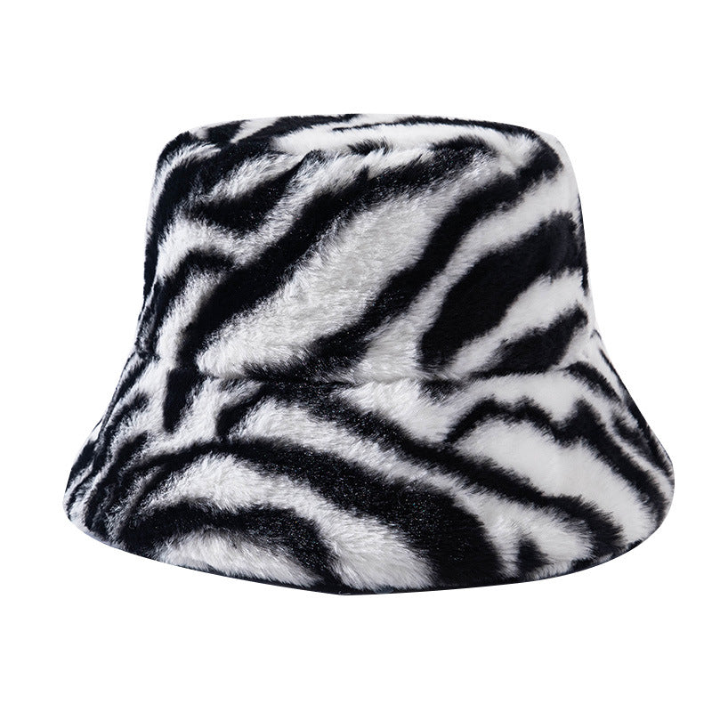 Bucket Hat Women Autumn Winter Day Hat Warm Thickened Bucket Hat Tide