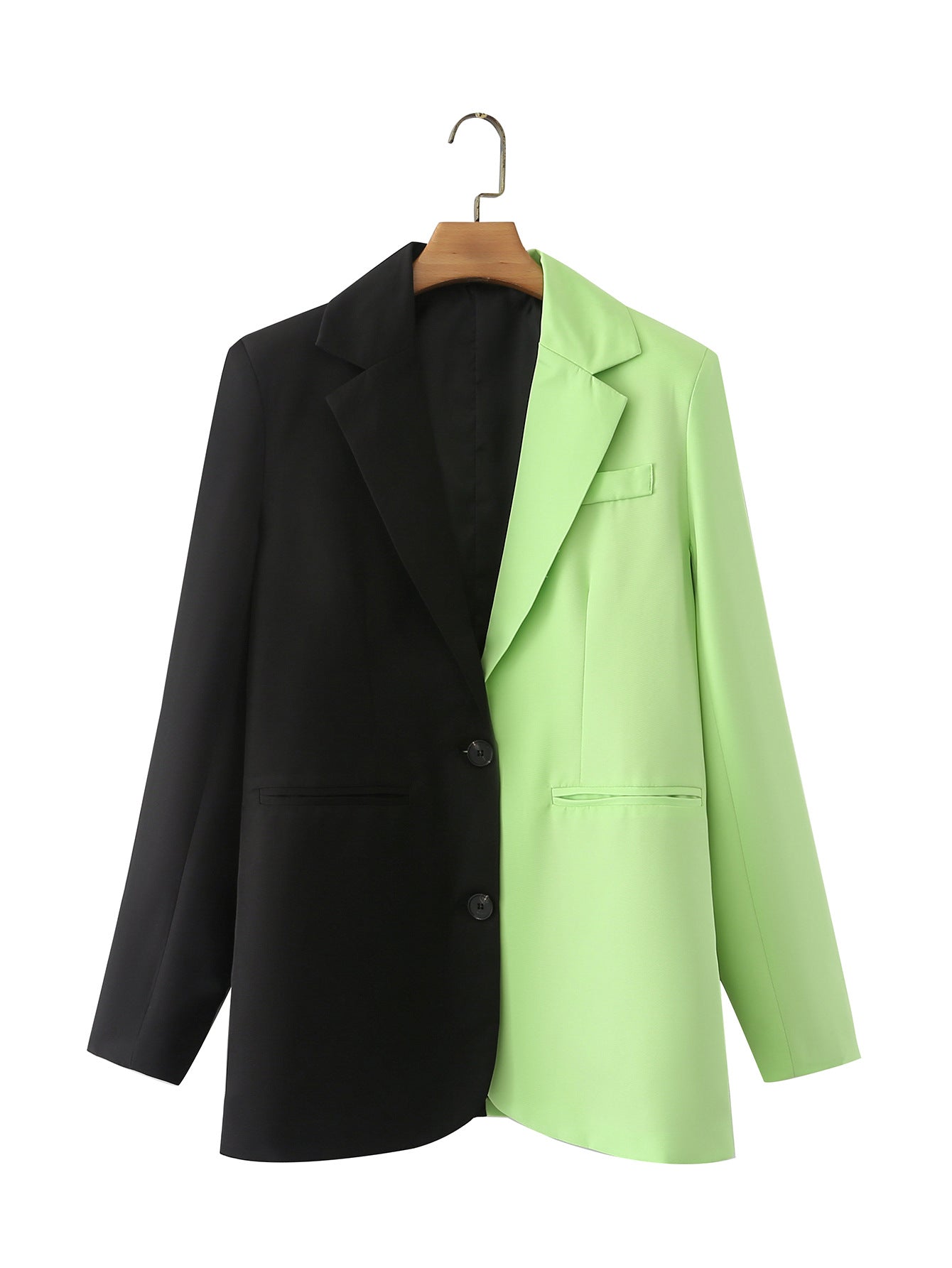 Blazer casual de primavera a juego con colores