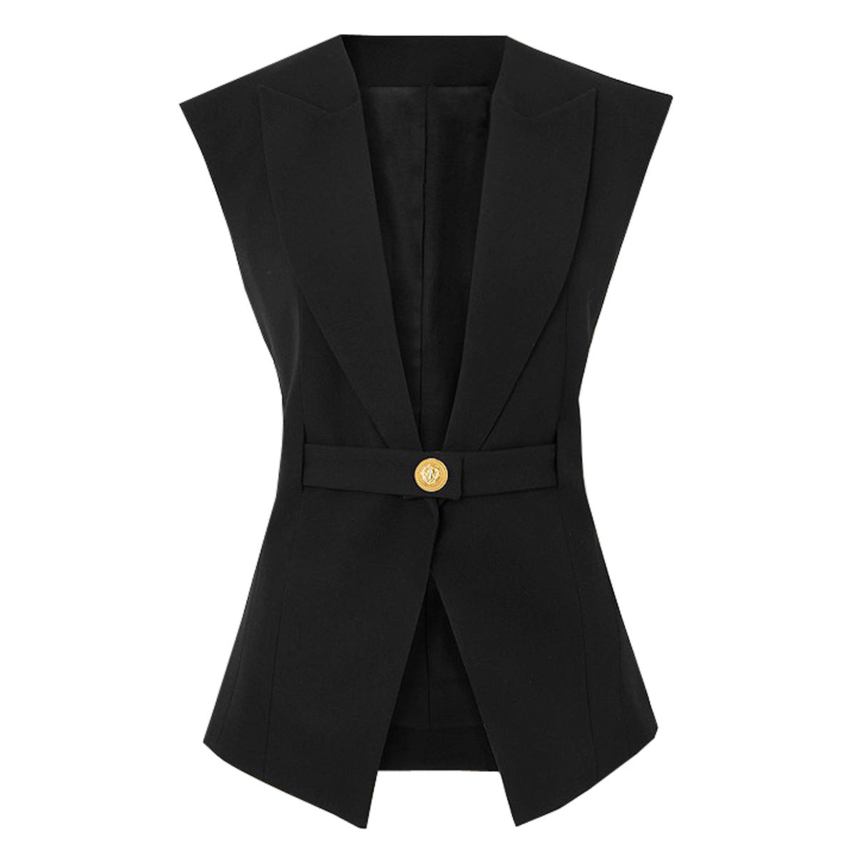 Summer Advanced Sleeveless Slim Fit Office Women Business Vest for Women