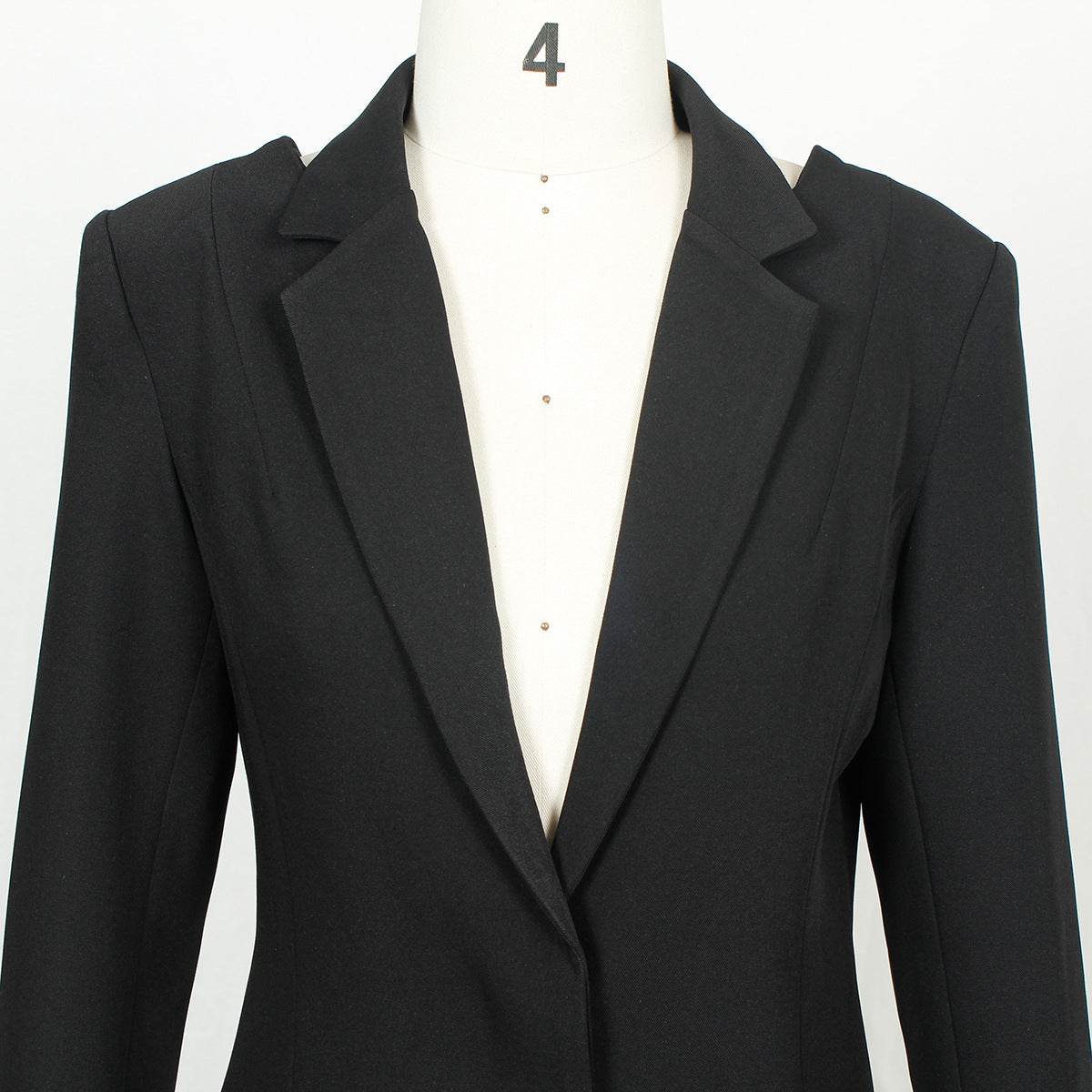 Blazer Sexy avec chaîne en diamant pour femme, vêtements d'automne, dos nu, Slim, Design, veste pour femme