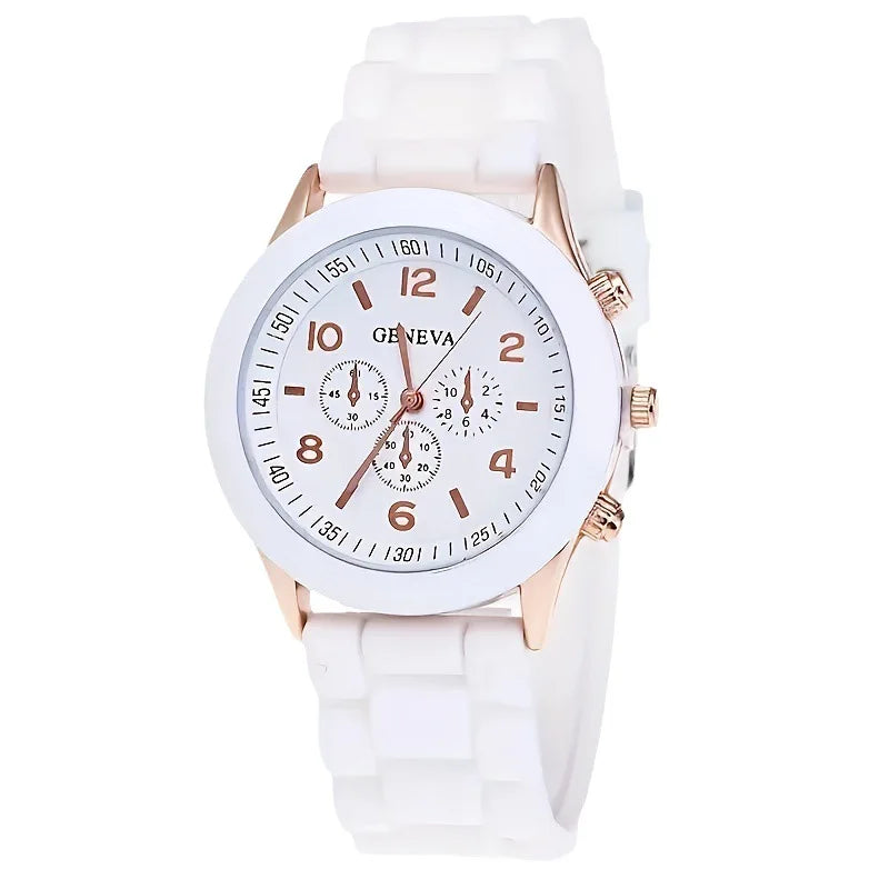 5 pièces ensemble montre de luxe femmes bague collier boucles d'oreilles strass mode montre-bracelet femme décontracté dames montres Bracelet ensemble horloge