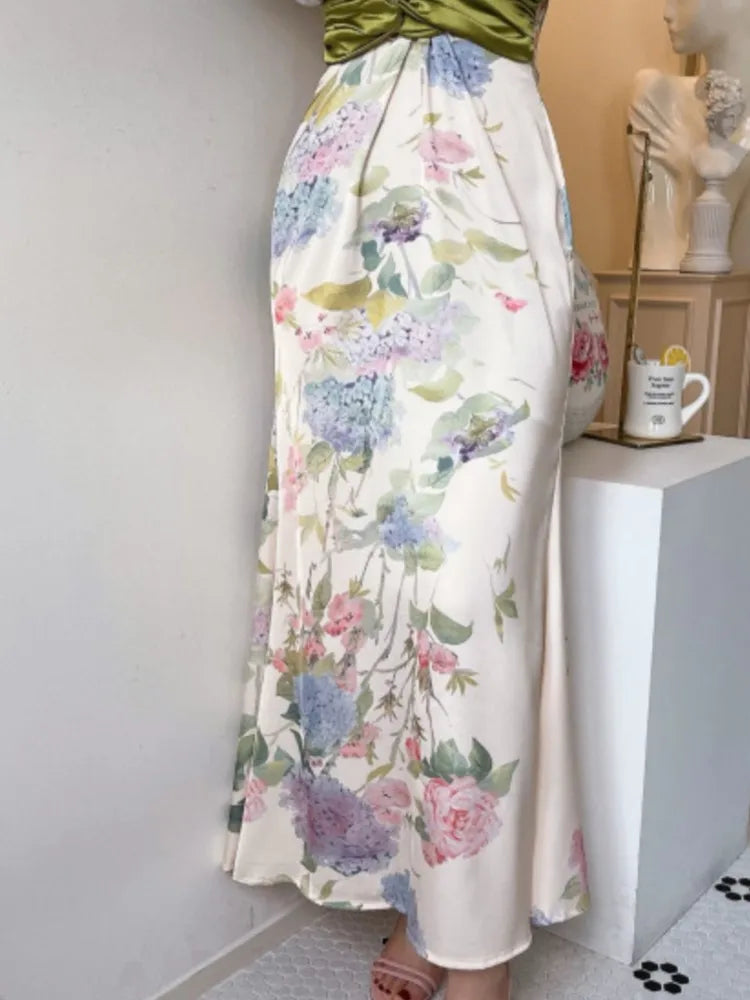 Robe mi-longue à fleurs, Style japonais, élégante, Vintage, Chic, moulante, fête d'anniversaire, mode féminine, une pièce, printemps