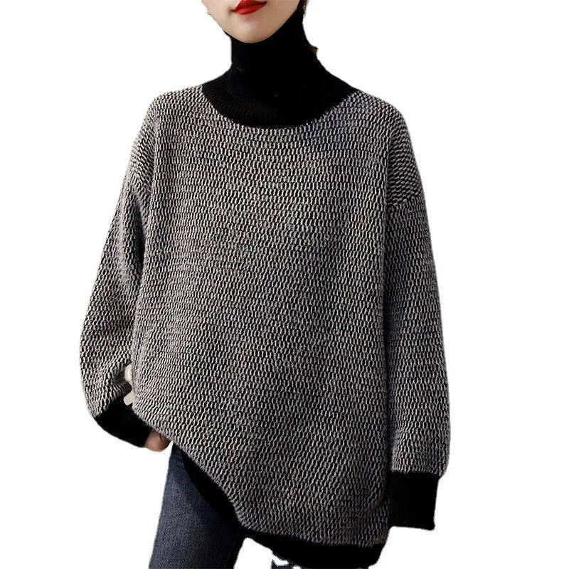 Fashion Women Sweaters New Autumn Winter Solid Korean Fashion Pullovers O-neck Long Sleeve Top Vintage Knitwear Clothing