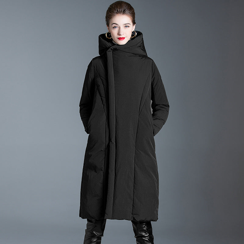 Manteau Slim droit d'hiver pour femme, nouvelle collection