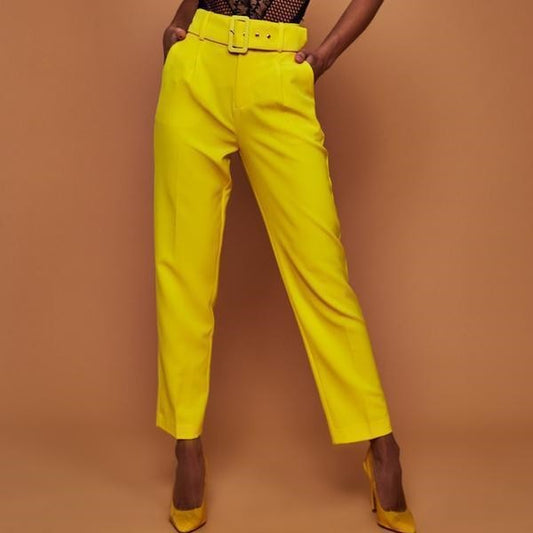 Women's Long High Waist Casual Pants