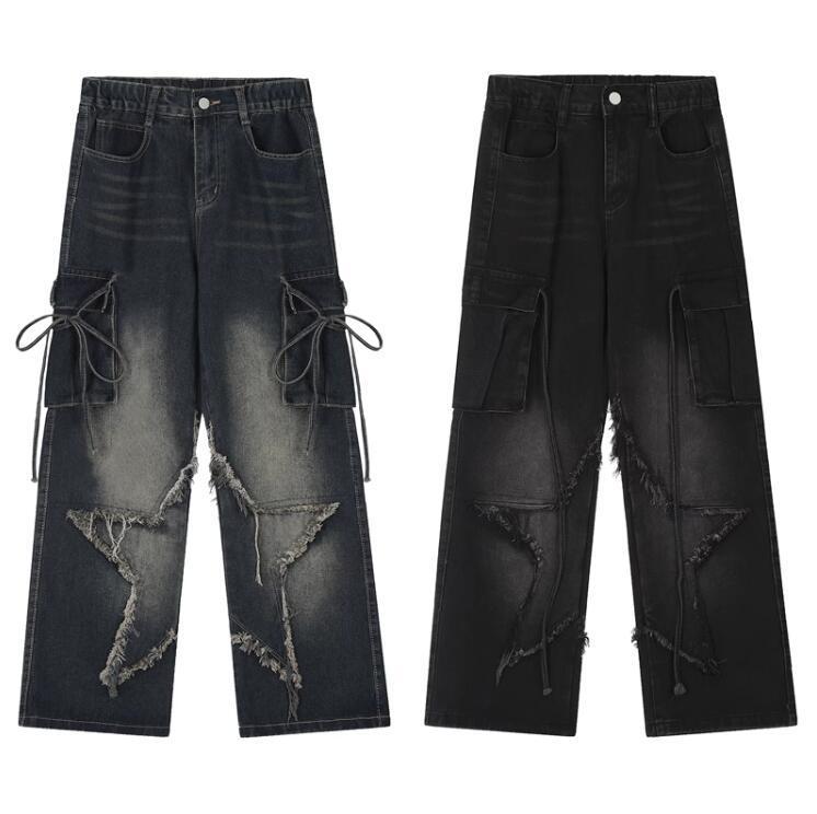 American Ins High Street Design Sense Worn Jeans