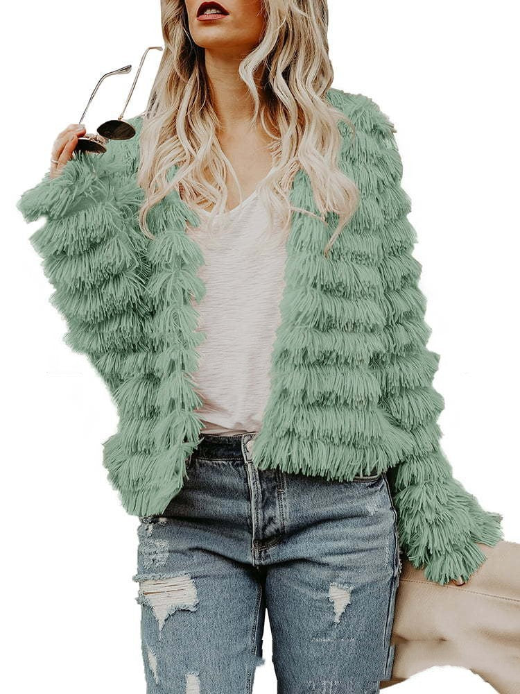 European And American Fur Coat Women's Clothing