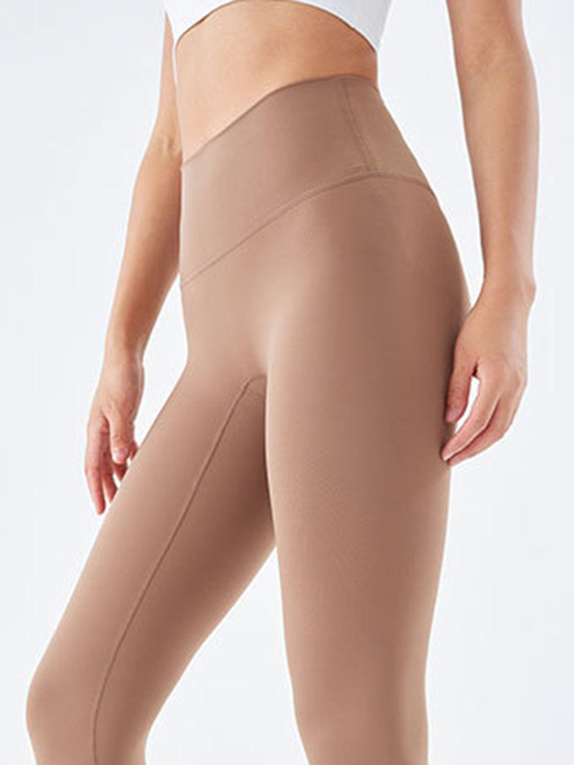 Legging de sport à large ceinture