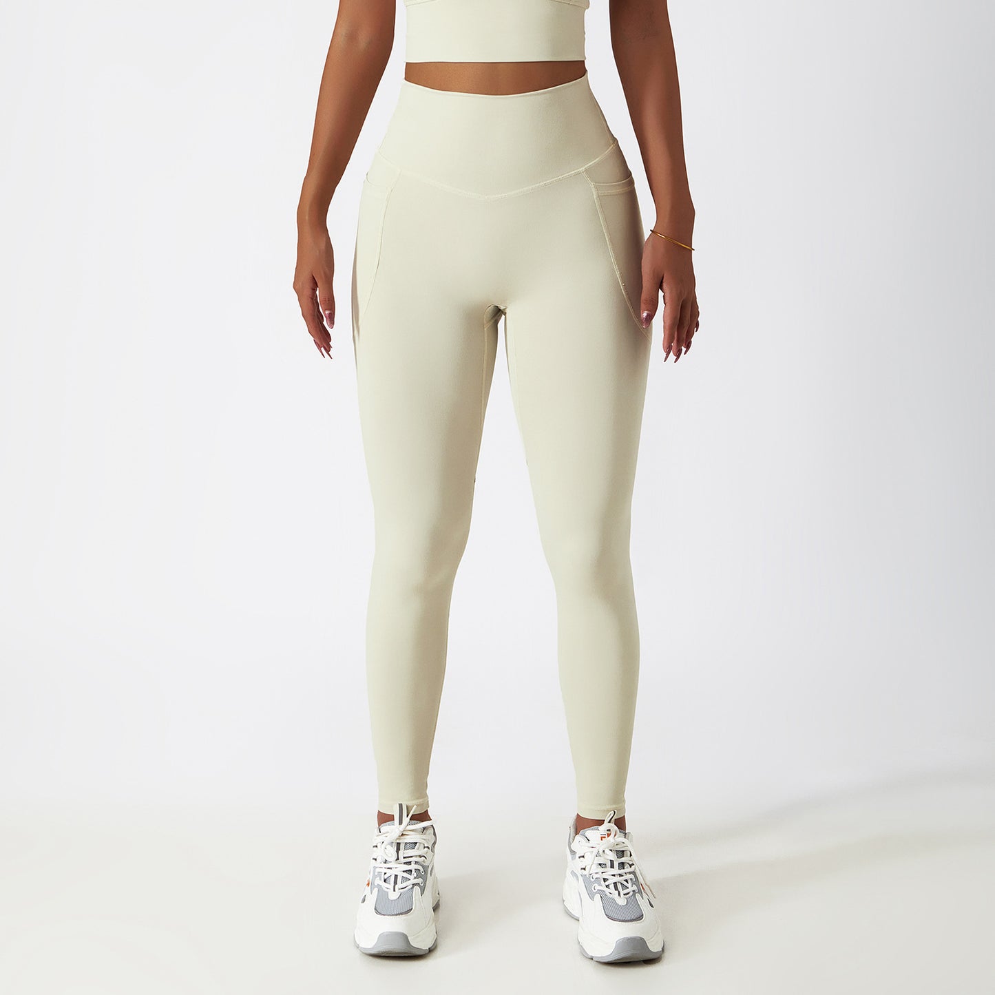 Pantalon de Fitness Slim taille haute à séchage rapide pour femmes