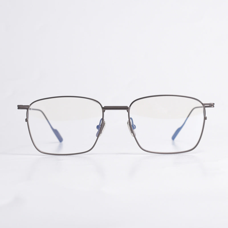 Square AS Metal Frame Glasses UV Protection