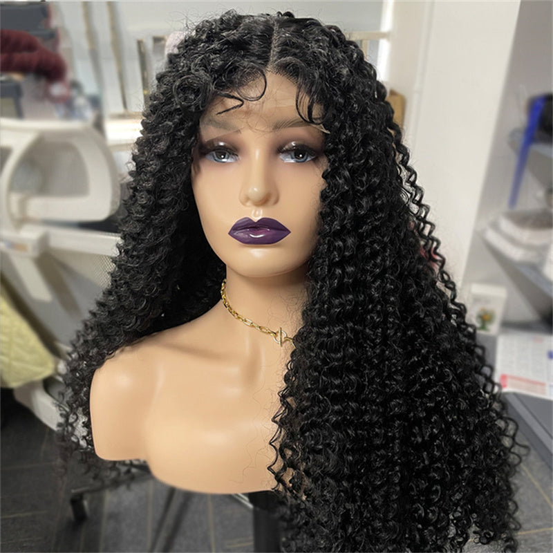 Women's Fashion Long Hair Synthetic Lace Wig