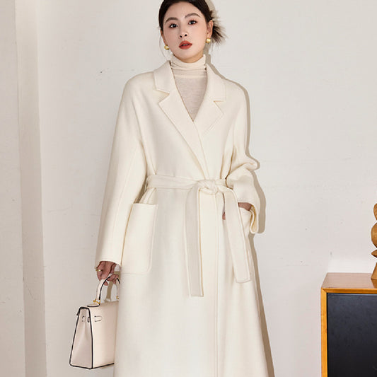 Women's Fashionable High-grade Woolen Coat