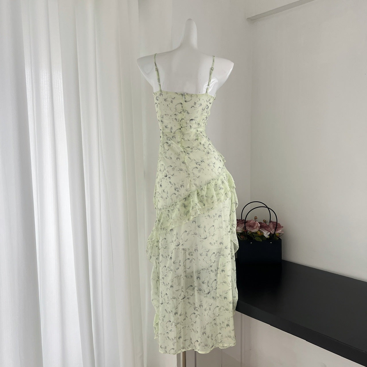 Women's Summer Strap Floral Dress