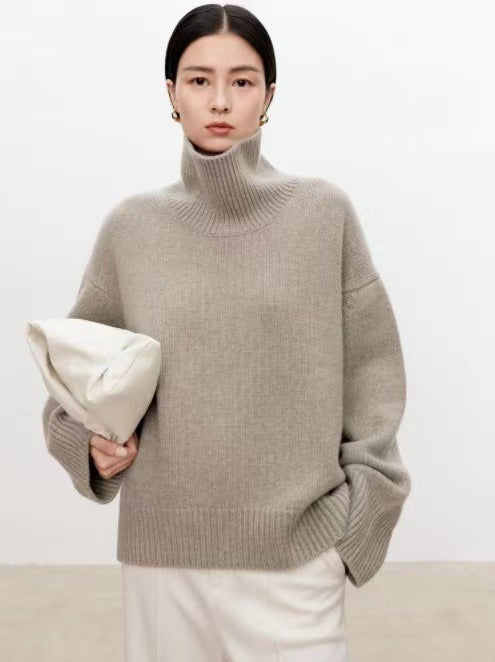 Women's Turtleneck Cashmere Sweater