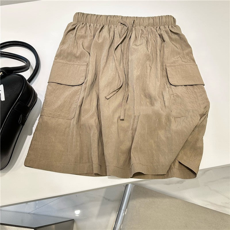 Workwear Parachute Skirt Women's Summer American Street