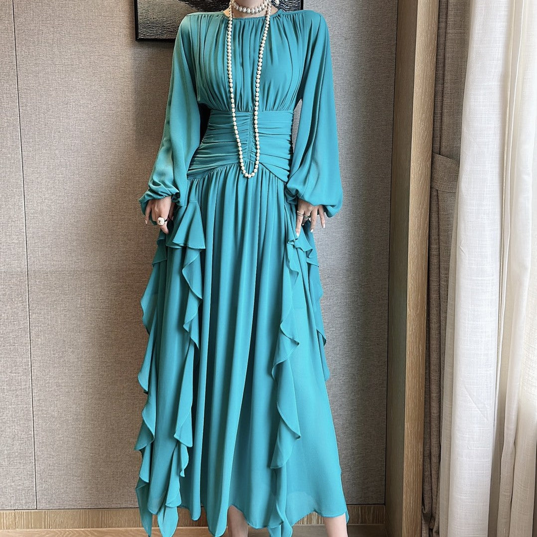 High Waist Big Swing Long Fairy Dress