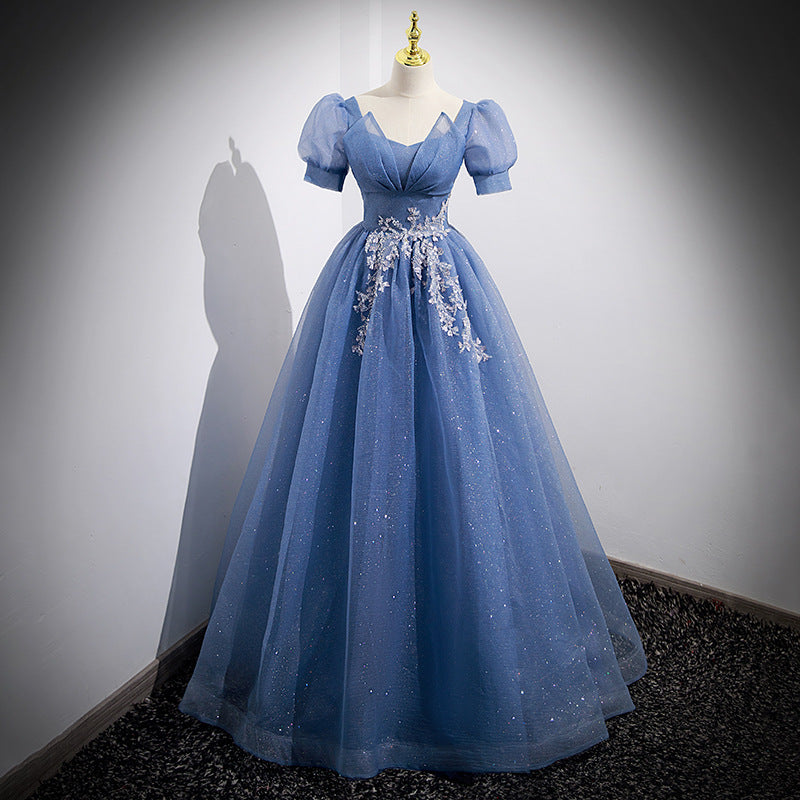 Robe de soirée légère de Style français, robe de princesse dégradée pour Banquet