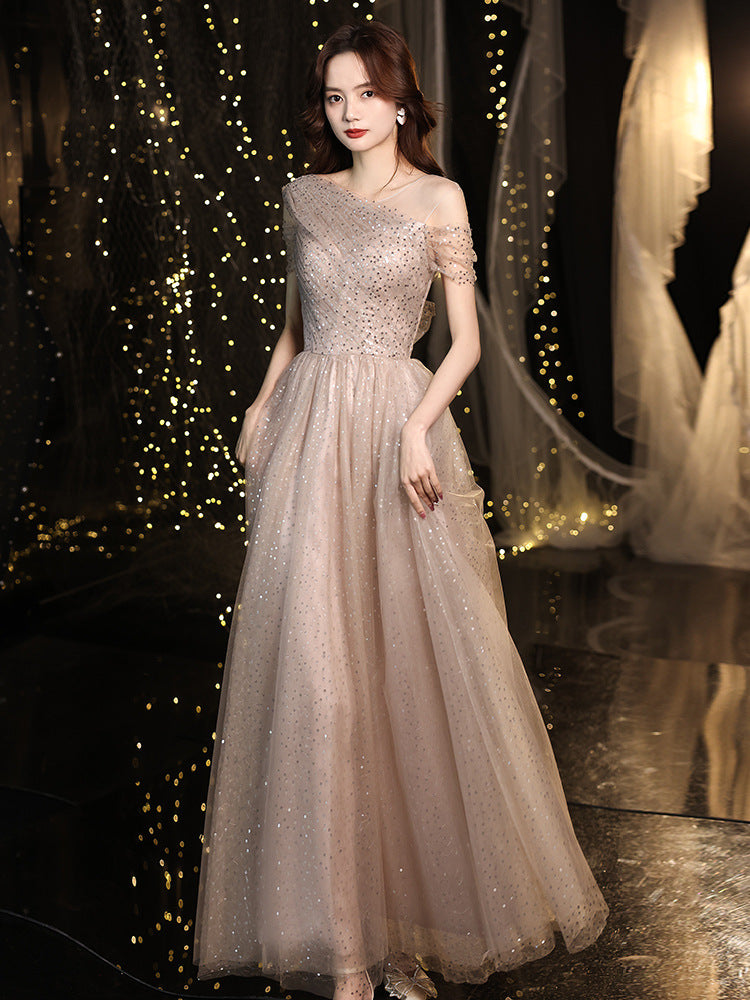 Temperament Entry Lux Niche Host High-end Ladies Dress