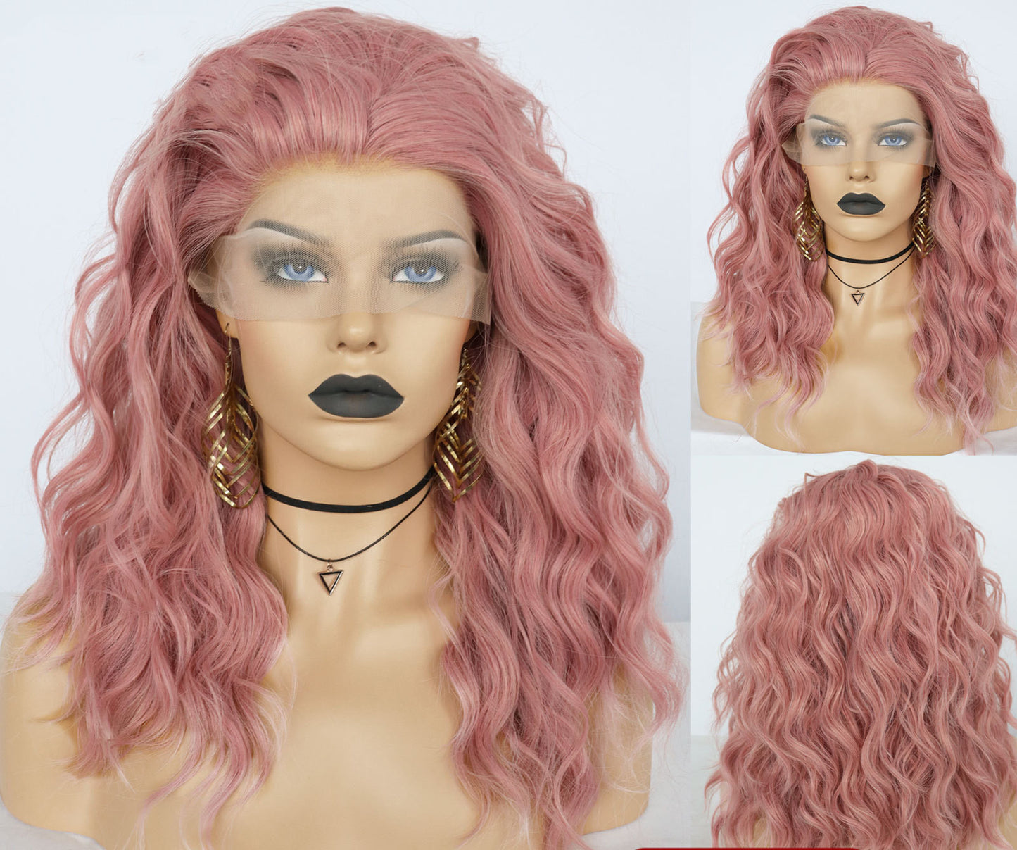 Front Lace Wig Chemical Fiber Headband