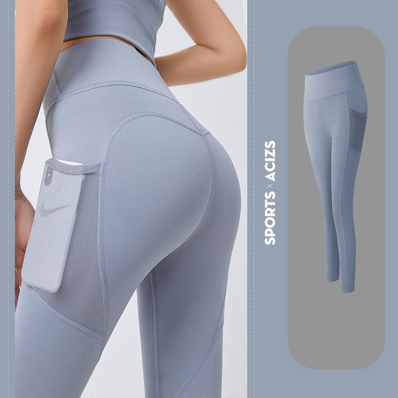 Pantalons de Yoga femmes avec poche Leggings Sport fille Leggings de gymnastique femmes contrôle du ventre collants de Jogging femme pantalons de Fitness