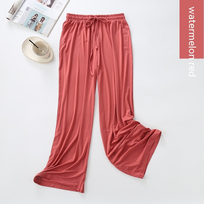 Women's Wide-leg Pants Modal Slimming Casual Flared Pants Women's All-matching