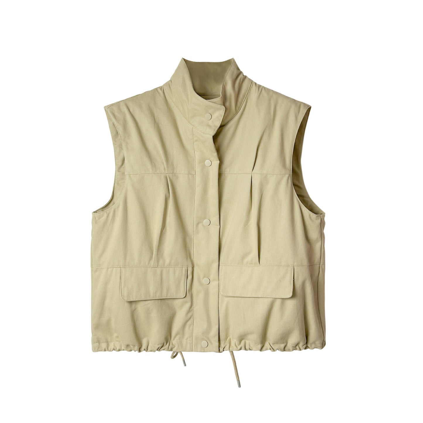 Autumn And Winter Vest Women's Sleeveless Pocket