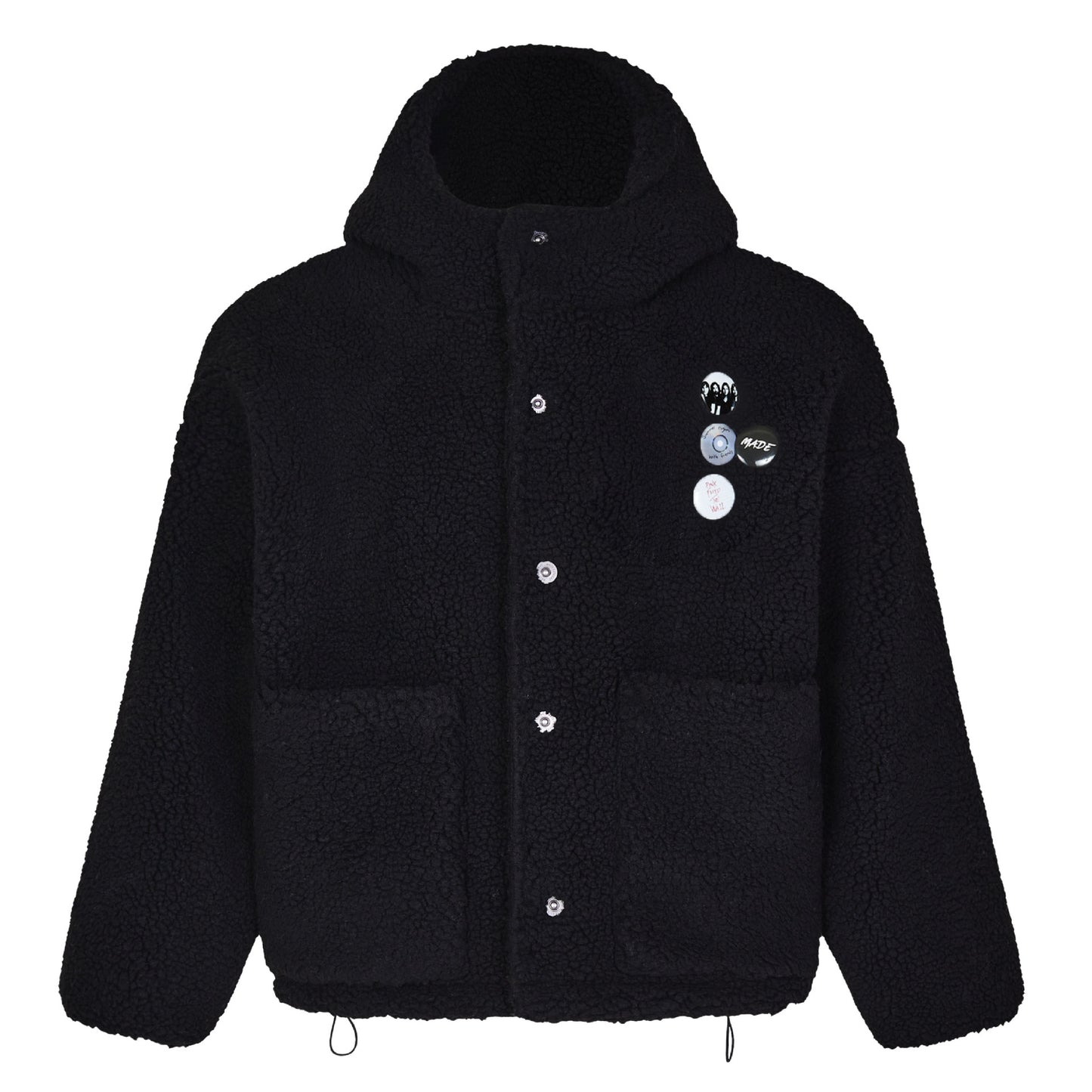 American Retro Street Lambswool Quilted Padded Jacket